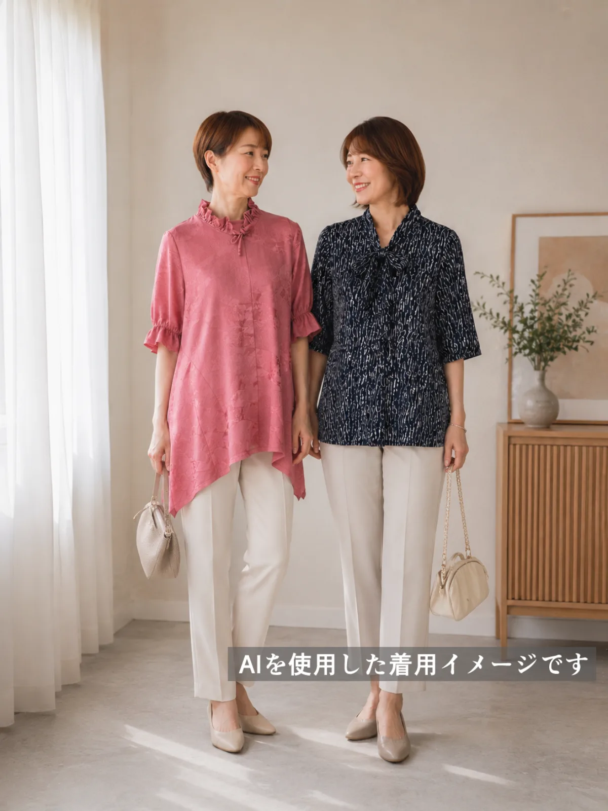 着用イメージ（AI）