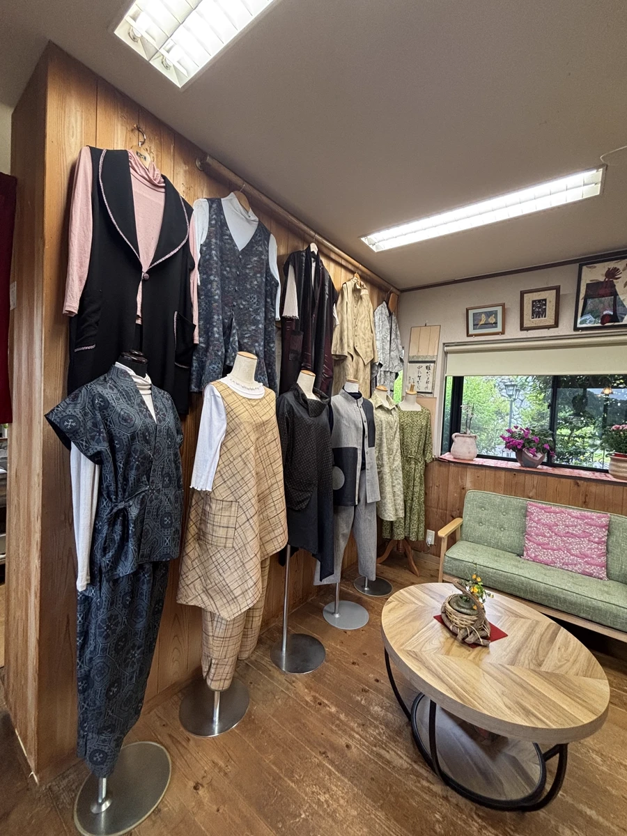 もめん澄 展示服