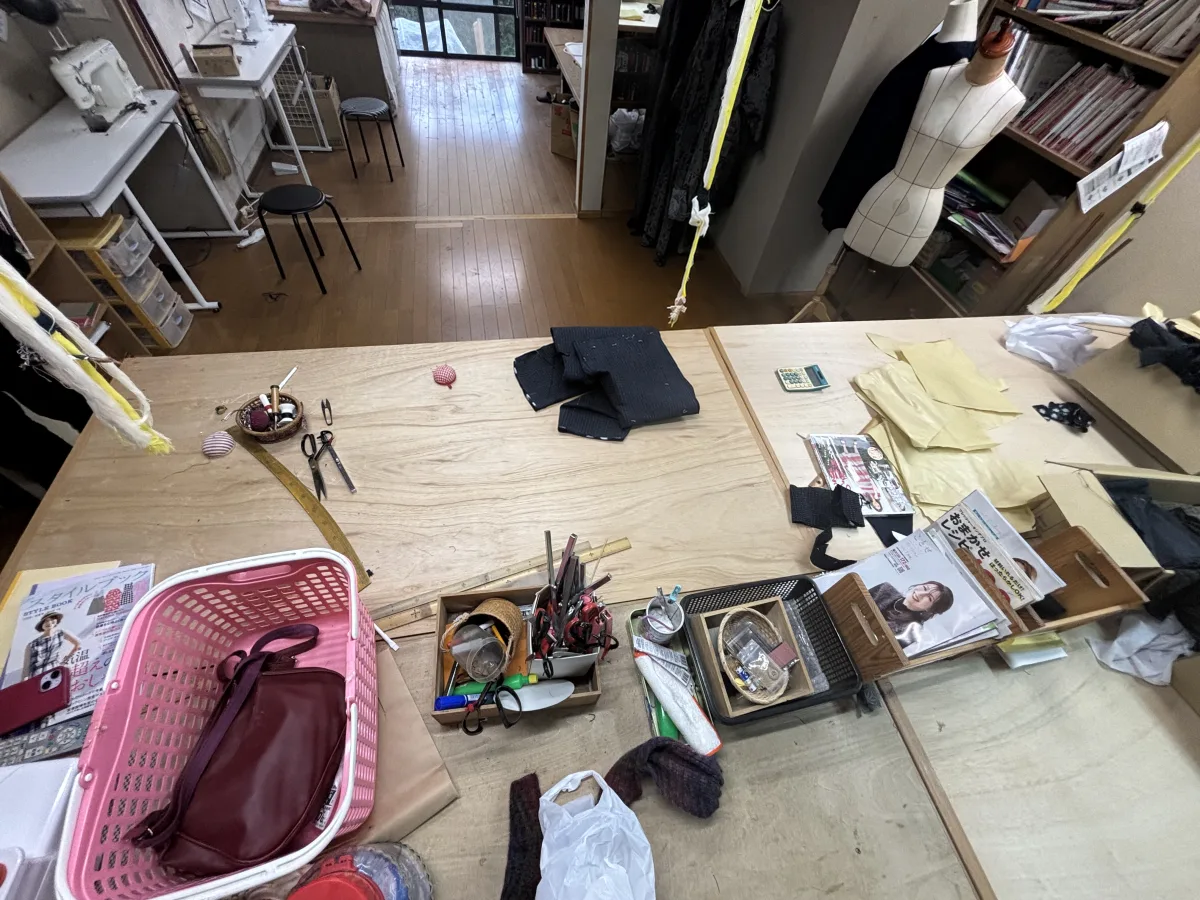 もめん澄 作業場